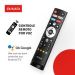 Smart-TV-Android-HD-Aiwa-32--com-controle-remoto-por-voz
