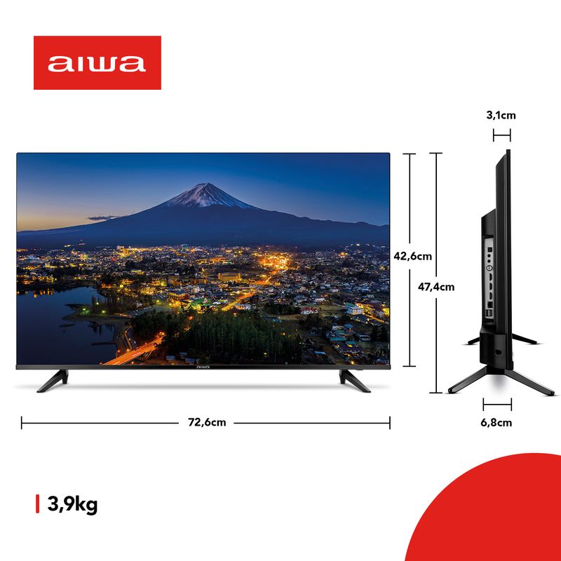 TV 32'' Aiwa TV HD — Aiwa