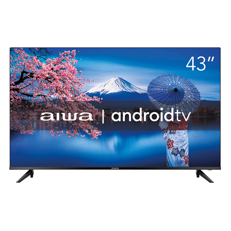 Smart TV Aiwa 43” Android, Full HD, Comando de voz, Dolby Audio, HDR10 - AWS-TV-43-BL-02-A Smart TV Aiwa 43” Android, Full HD, Comando de voz, Dolby Audio, HDR10 - AWS-TV-43-BL-02-A