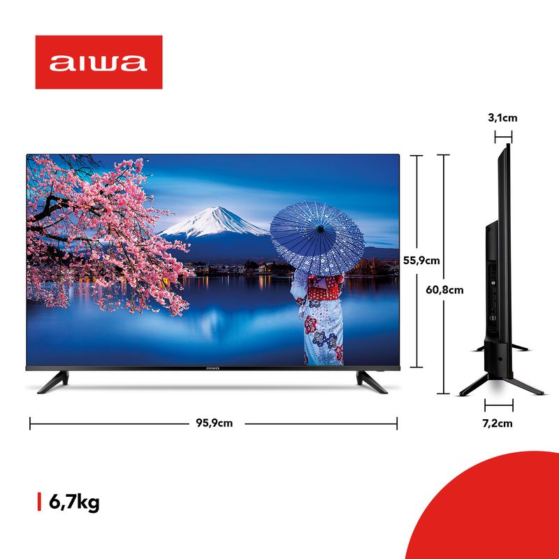 Tv AIWA 43 FULL HD Smart Tv Android Tv – Tienda Venelectronics