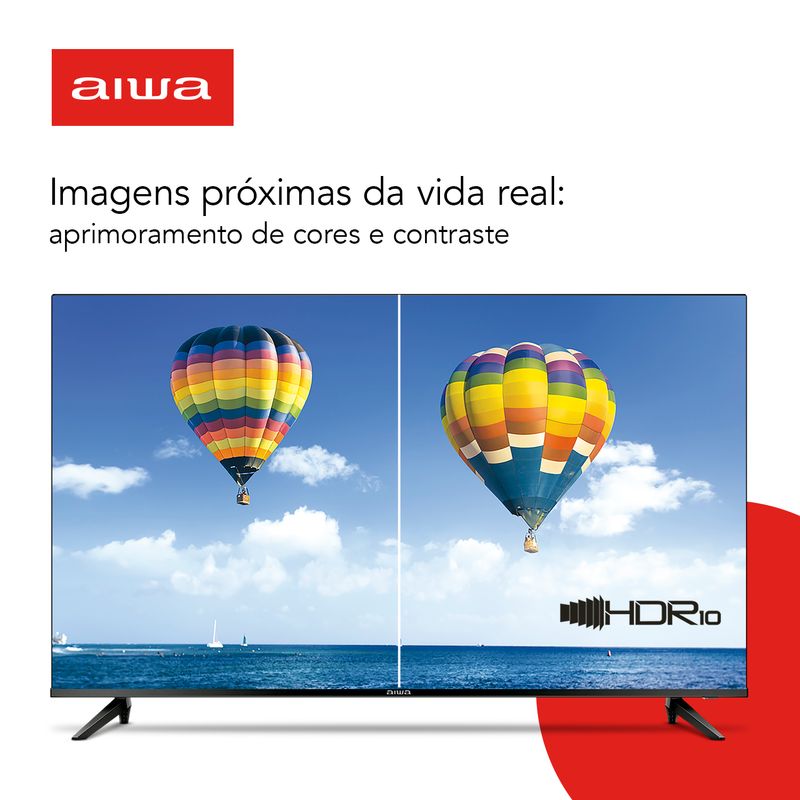 Smart Tv UHD 4K Aiwa 50 AW50B4K