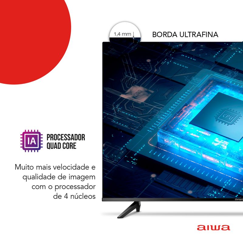 Smart-TV-50--Android-4K-Aiwa-Processador-Quad-Core