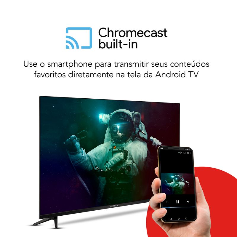 Televisor Smart TV Aiwa Androidtv 50 4K 