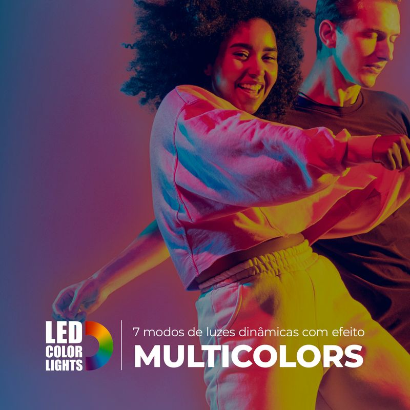 Caixa-de-Som-PartyBox-AIWA-preto-com-efeitos-multicolors