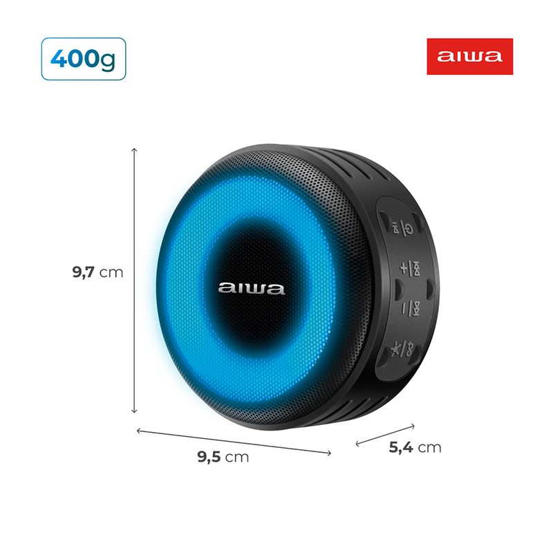 Caixa-de-Som-Speaker-AIWA-redonda-95cm