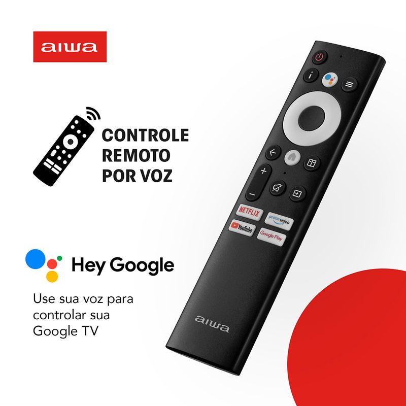 Smart-TV-75--Google-TV-4k-Aiwa-com-comando-de-voz-no-controle