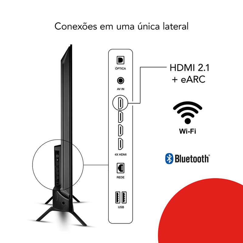 Smart-TV-75--Google-TV-4k-Aiwa-com-conectores-lateral