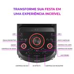 Torre-de-som-Aiwa--preta-varias-entradas-e-botoes