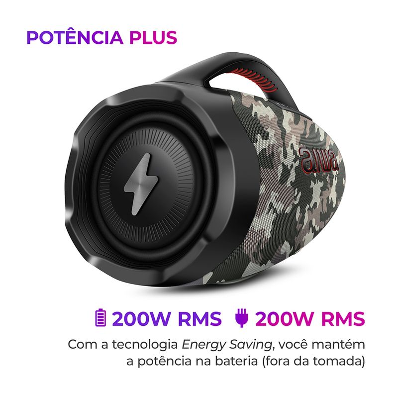 Caixa-de-Som-Boombox-Plus-200W-RMS-Aiwa-cinza