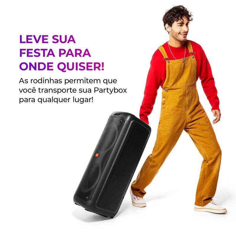 Caixa-de-Som-PartyBox-AIWA-com-rodinhas