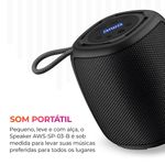 Caixa-de-Som-Speaker-AIWA-som-portatil-pequeno-e-com-alca