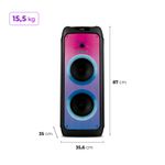 Caixa-de-Som-PartyBox-AIWA-altura-de-87cm