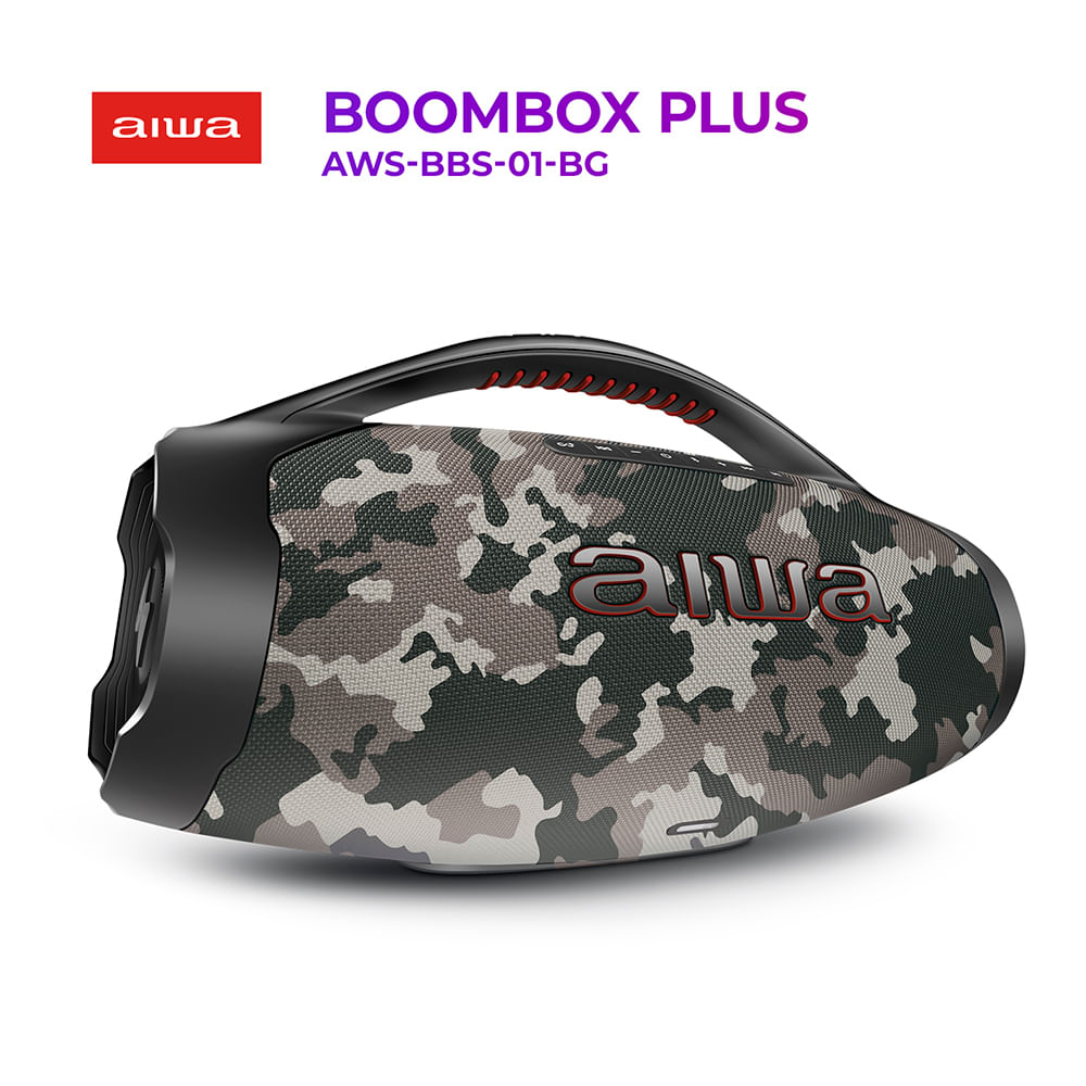 Boombox Aiwa AWS-BBS-01 BG Bivolt