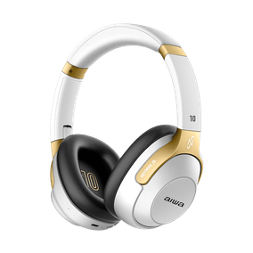 Headphone AIWA Neymar ANC Branco/Dourado AWS-HP-NJ-01-WG