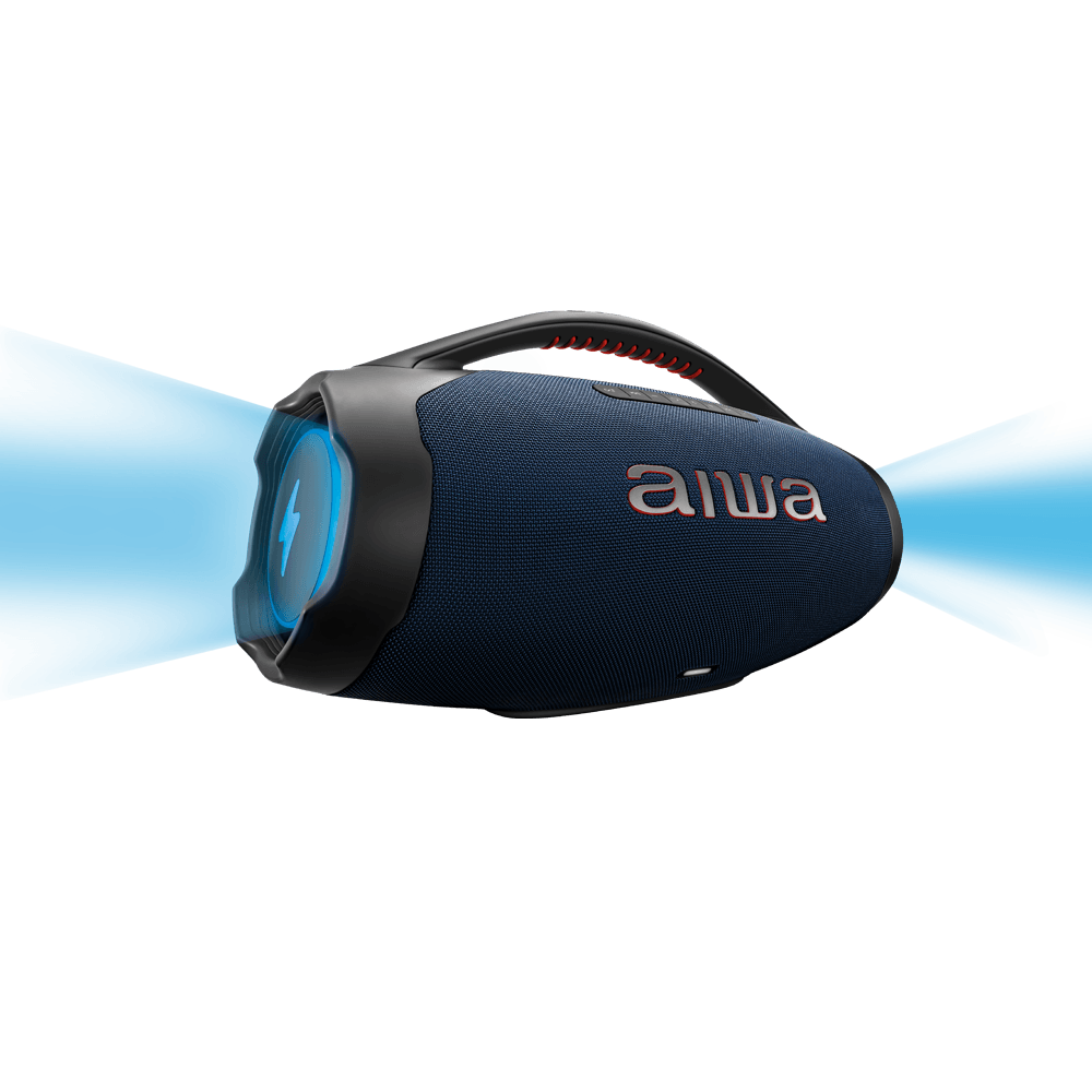 Boombox Aiwa AWS-BBS-01 LBL com Luzes