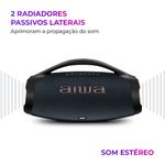 Caixa-de-Som-Boombox-Plus-radiadores-passivos-laterais-Aiwa
