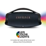 Caixa-de-Som-Boombox-Plus-6-modos-de-luzes-coloridas-Aiwa