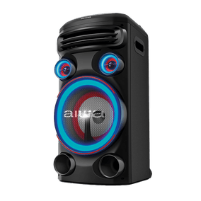 Torre de Som AIWA T1W-01 1500W 1Woofer10" BT RGB USB FM DJ