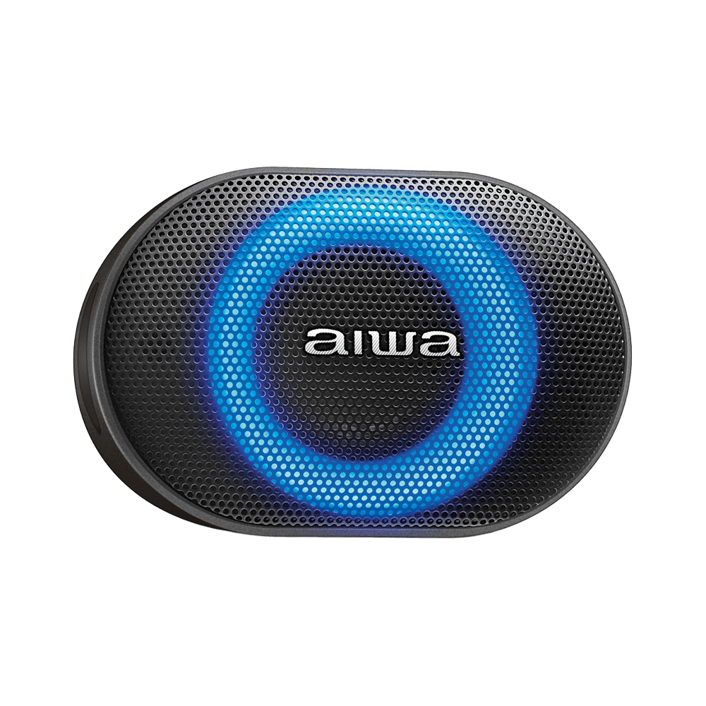 Caixa de Som Aiwa AWS-SP-06-B 10W, LED, IPX6, TWS
